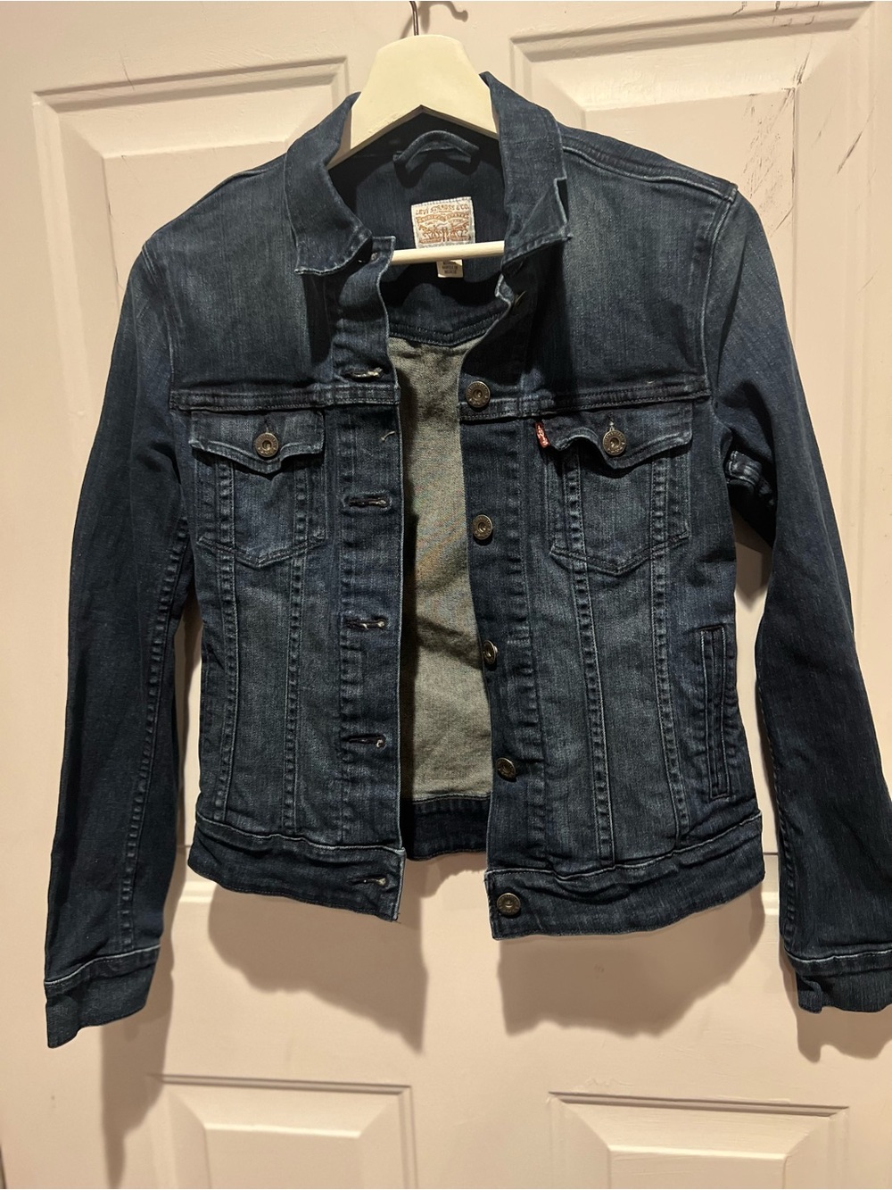 Levi's Dark Blue Denim Trucker Jacket